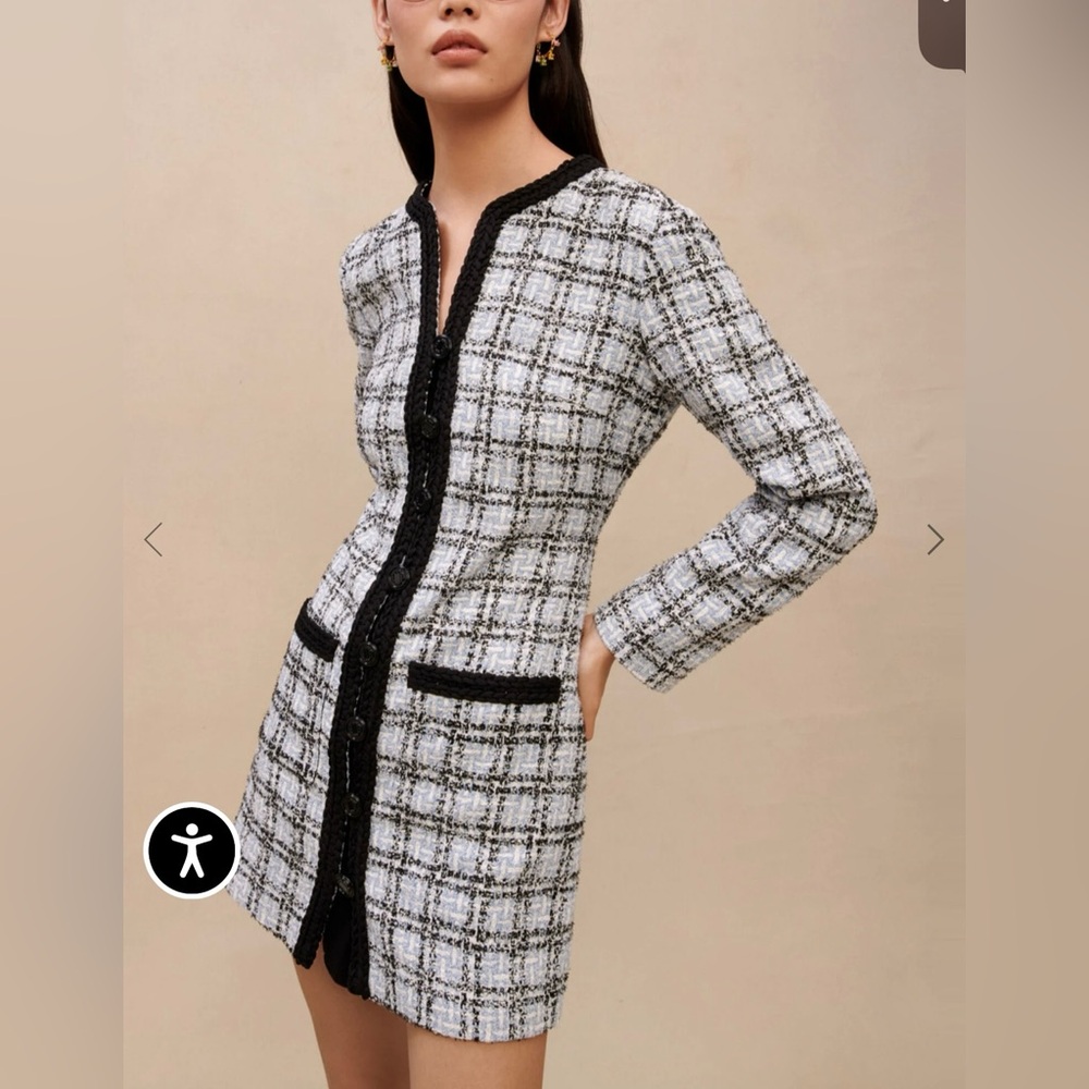 Maje tweed dress